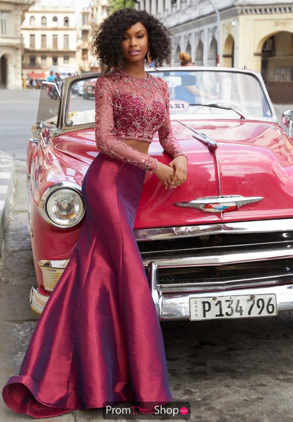 Mori Lee Two Piece Fitted Dress 42071
