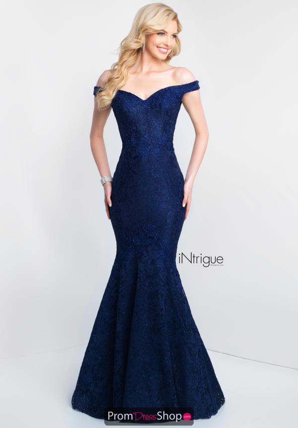 Intrigue by Blush Lace Mermaid Dress 425