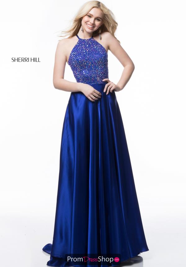 Sherri Hill Long A Line Dress 51799