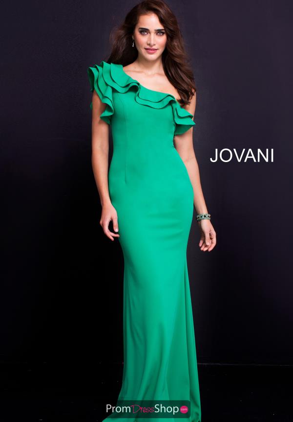 Jovani Fitted Single Shoulder Dress 54423