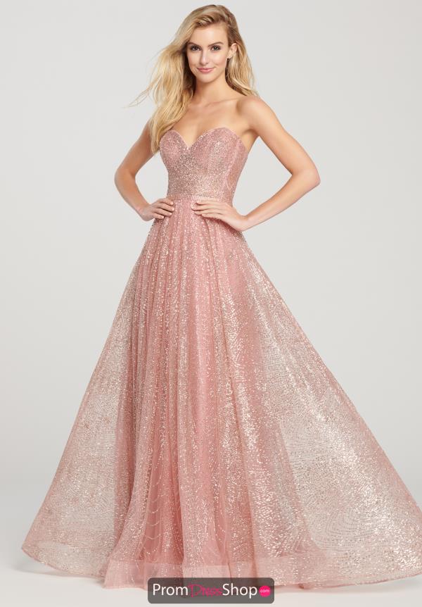 Ellie Wilde Long Beaded Dress EW119002