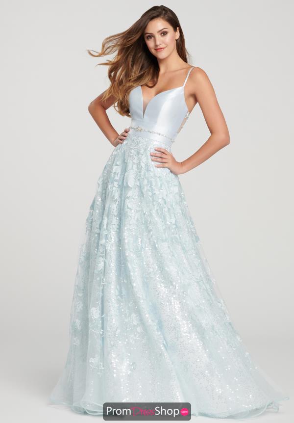 Ellie Wilde A Line Long Dress EW119005
