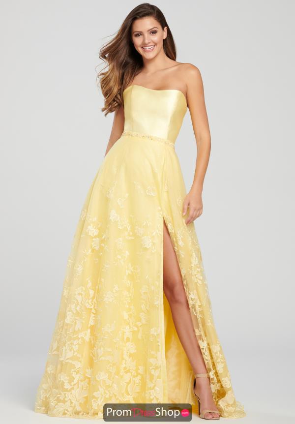 Ellie Wilde A Line Beaded Dress EW119007