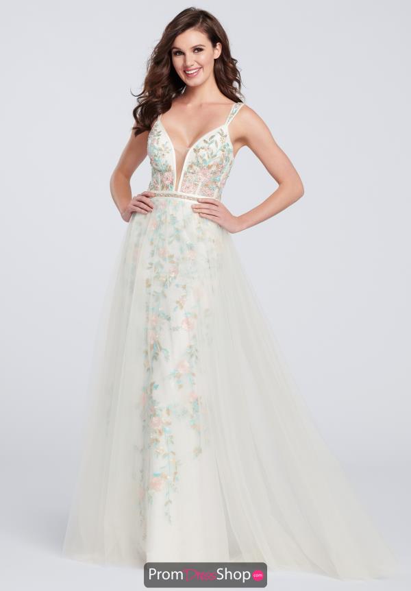 Ellie Wilde Lace Full Figured Dress EW119011