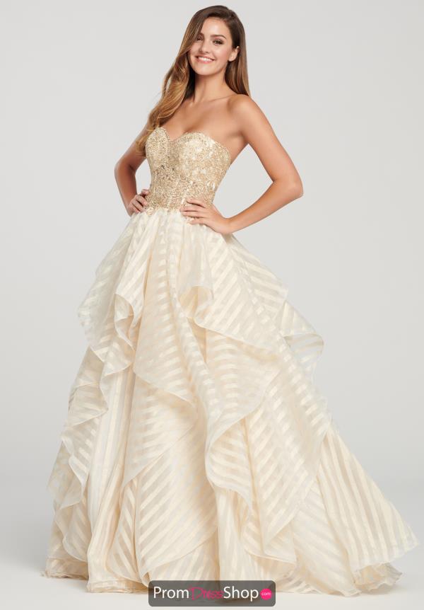 Ellie Wilde Lace A Line Dress EW119015