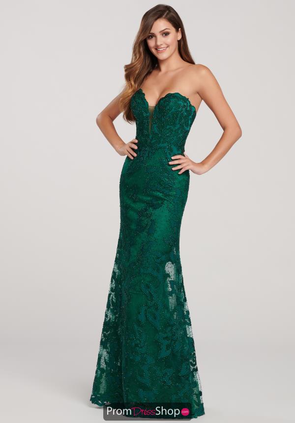 Ellie Wilde Fitted Beaded Dress EW119022