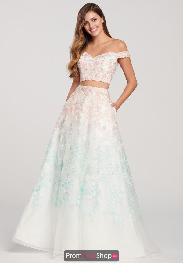 Ellie Wilde A Line Cap Sleeve Dress EW119057