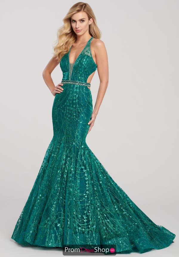 Ellie Wilde Mermaid Open Back Dress EW119067