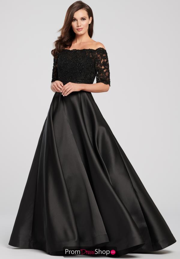 Ellie Wilde Full Figured Beaded Dress EW119092