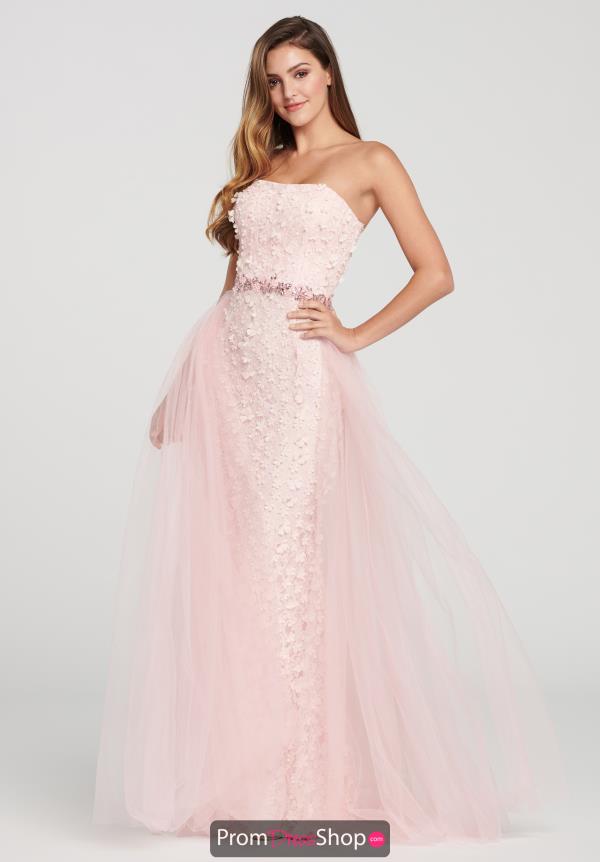 Ellie Wilde Strapless Fitted Dress EW119098