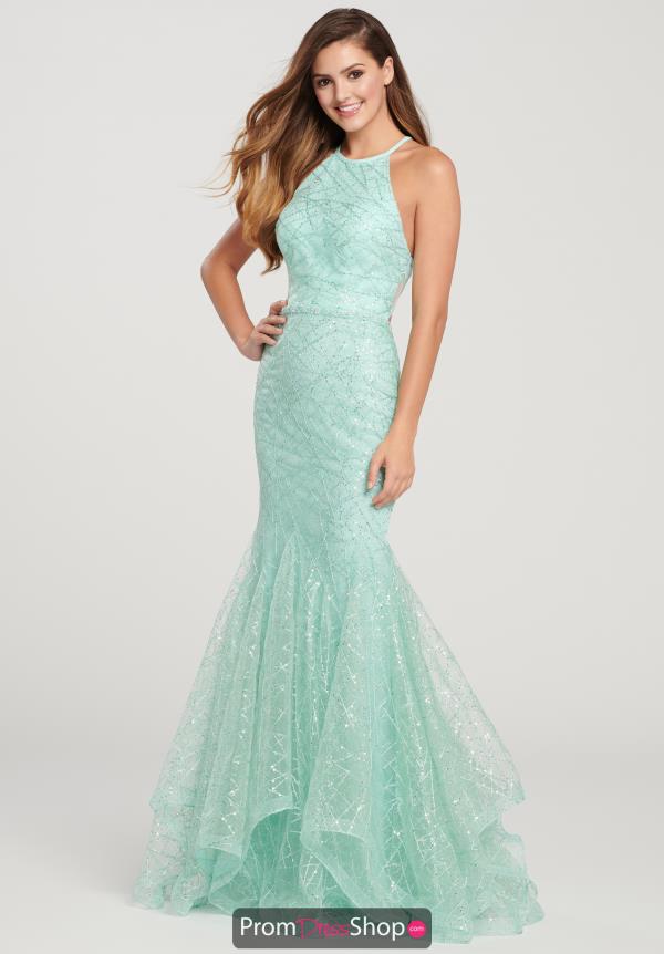 Ellie Wilde Sexy Back Mermaid Dress EW119101