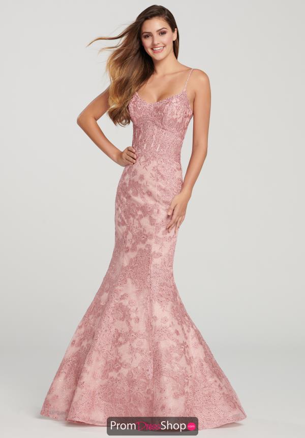 Ellie Wilde Lace Long Dress EW119104