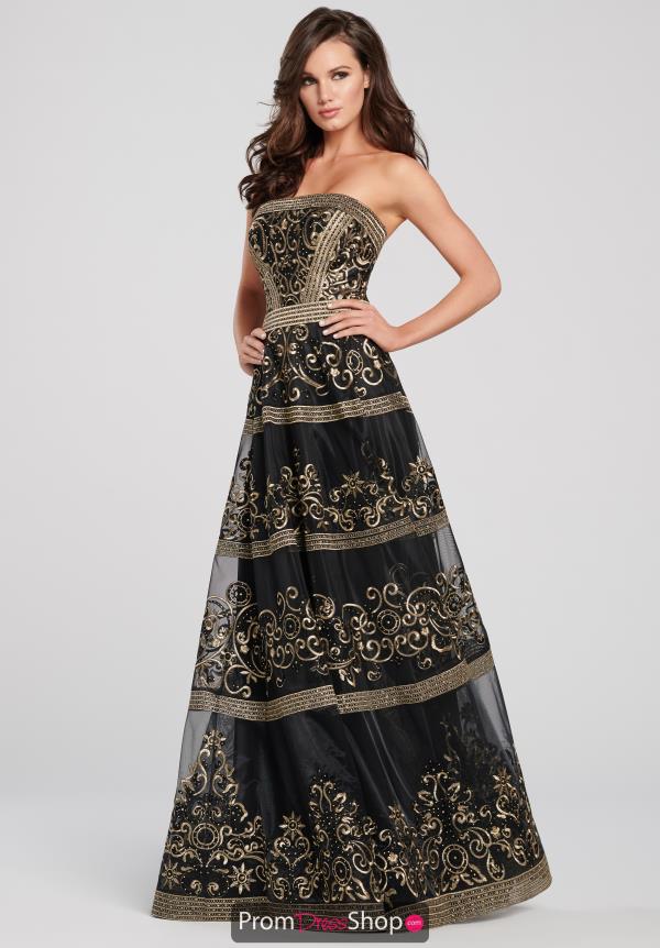 Ellie Wilde Full Figured Long Dress EW119117