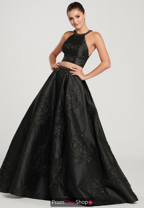 Ellie Wilde Open Back A Line Dress EW119151