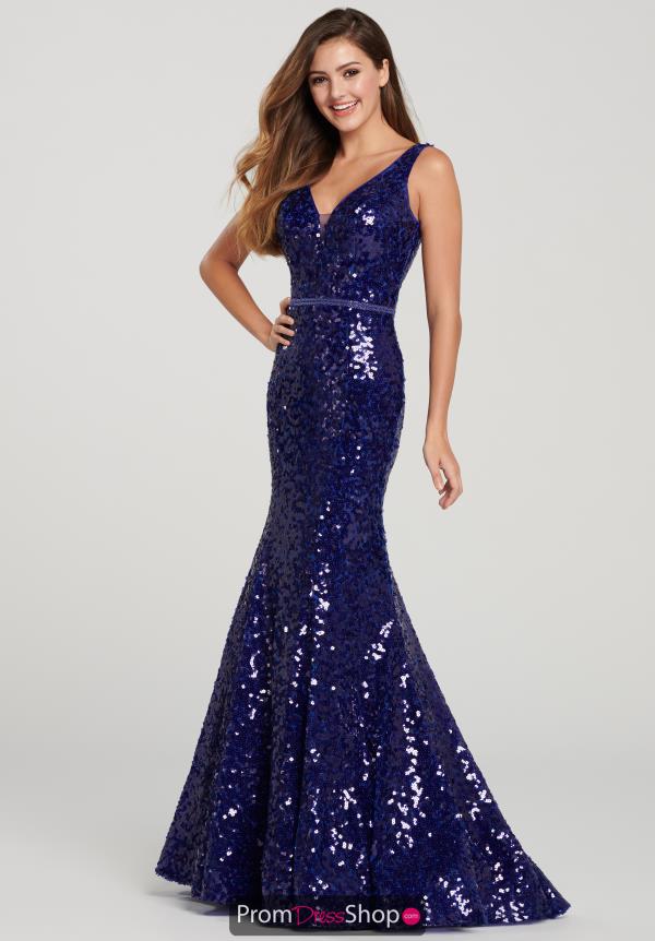 Ellie Wilde Mermaid Beaded Dress EW119165