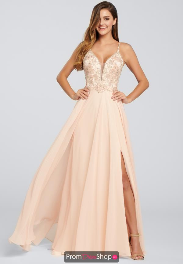 Ellie Wilde Full Figured Beaded Dress EW119169