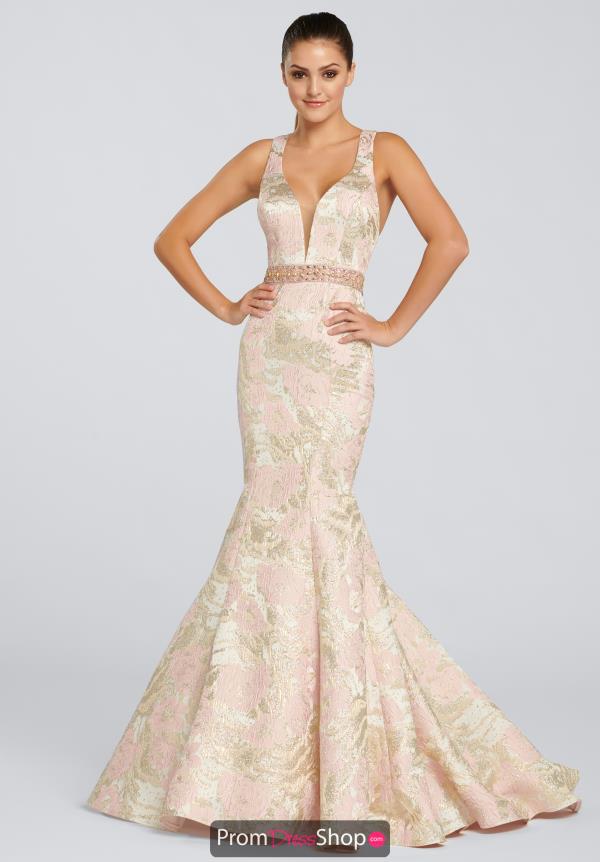 Ellie Wilde Beaded Long Dress EW119170