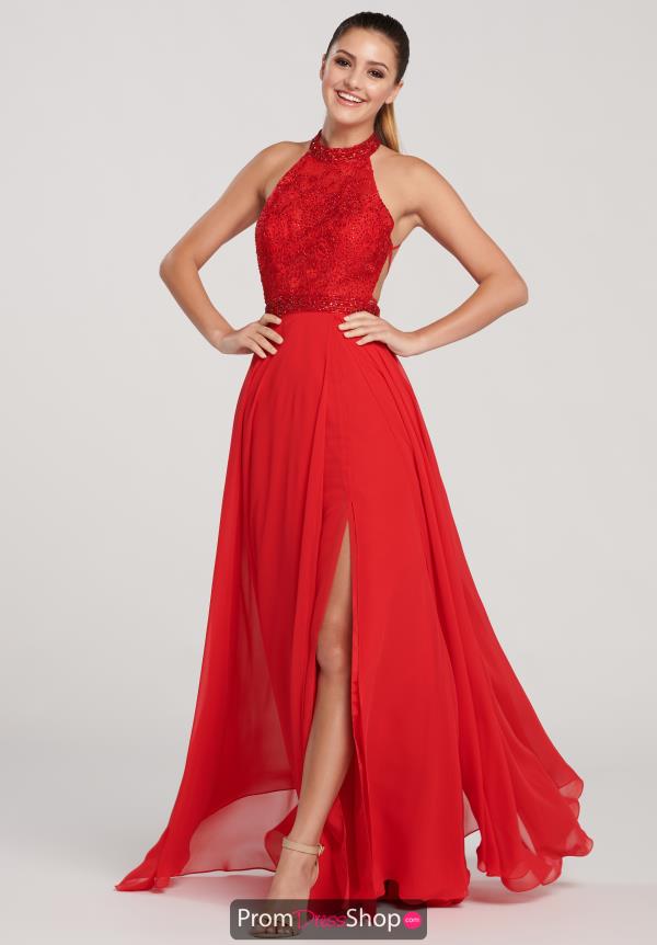 Ellie Wilde A Line Lace Dress EW119174