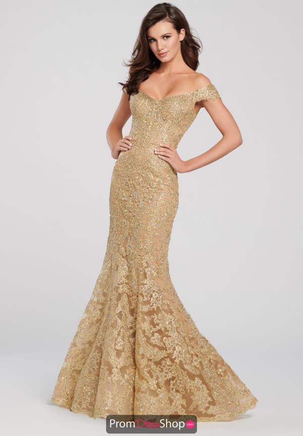 Ellie Wilde Off the Shoulder Dress EW119188