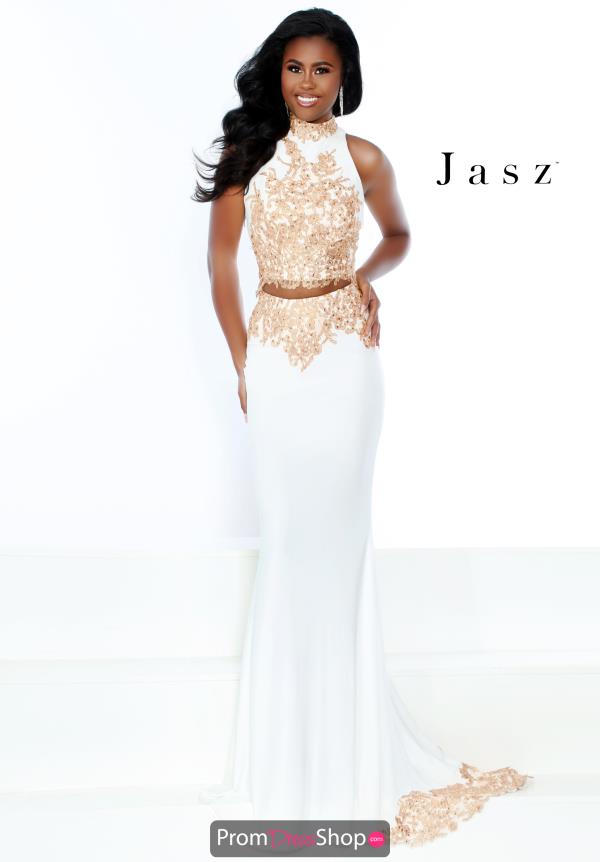 Jasz Couture Fitted Two Piece Dress 6476