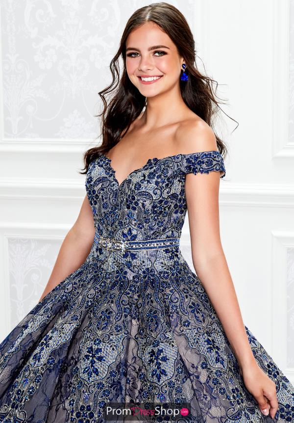 Princesa Off the Shoulder Ball Gown PR11921