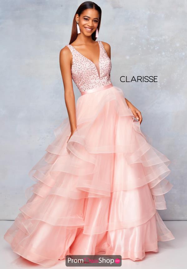 Clarisse Full Figured Beaded Dress 3812