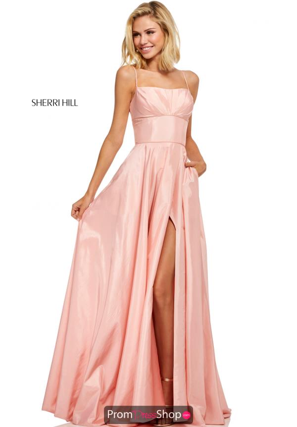 Sherri Hill Long Train Dress 52602