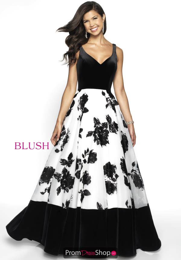 Blush Long A Line Dress 5725