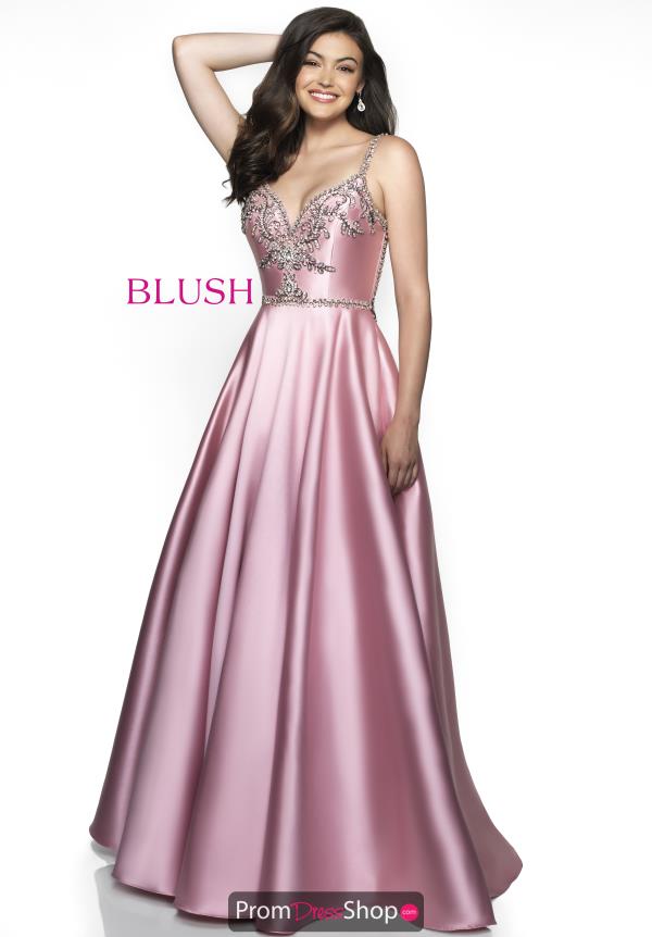 Blush Long A Line Dress C2020