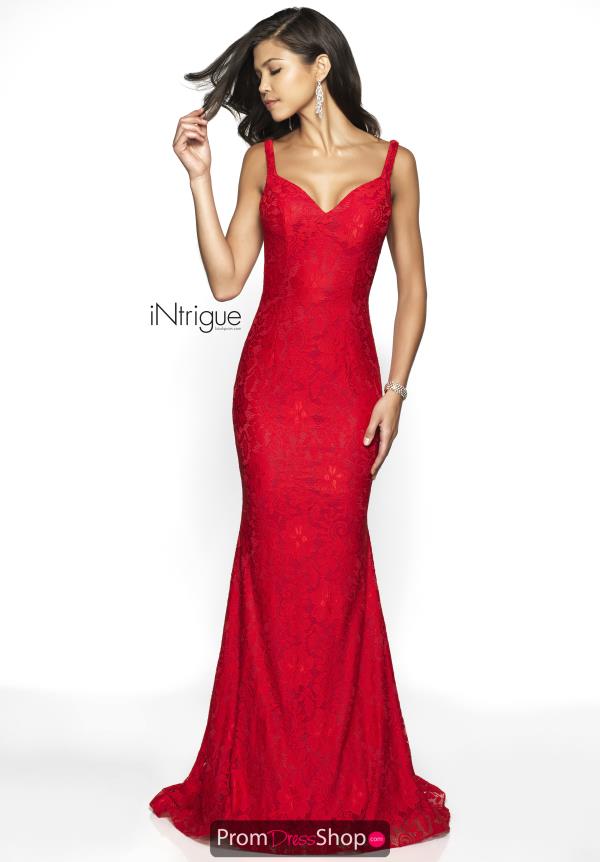 Intrigue by Blush Open Back Fitted Dress 530
