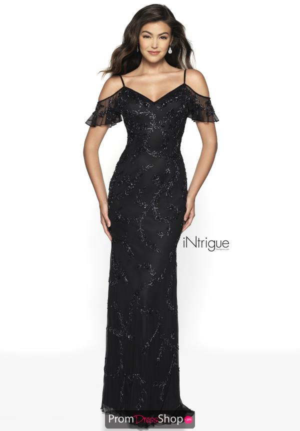 Intrigue by Blush Off the Shoulder Dress 554