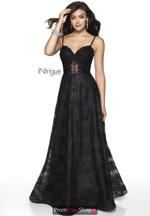 Intrigue by Blush Lace A Line Dress 568