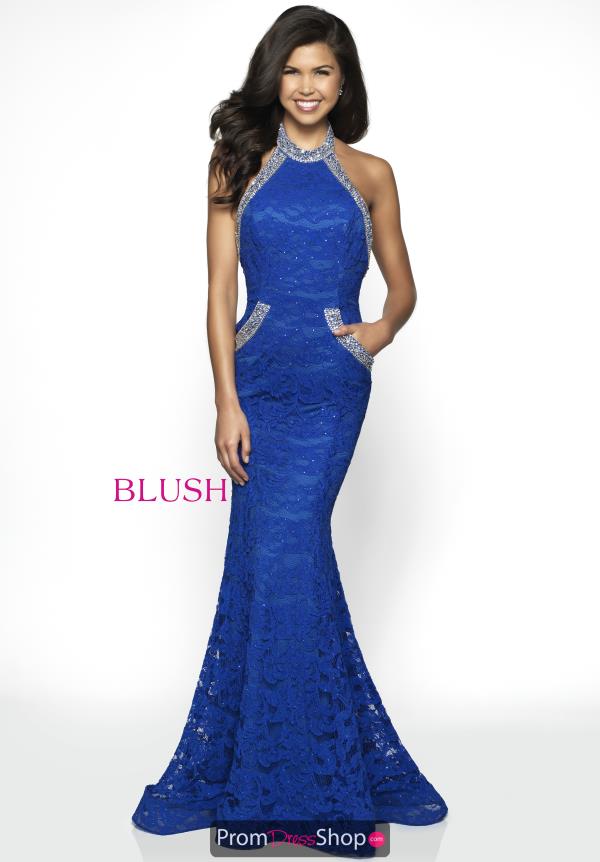 Blush Fitted Long Dress C2021