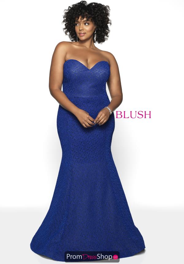 Blush Too Mermaid Lace Dress 11796W