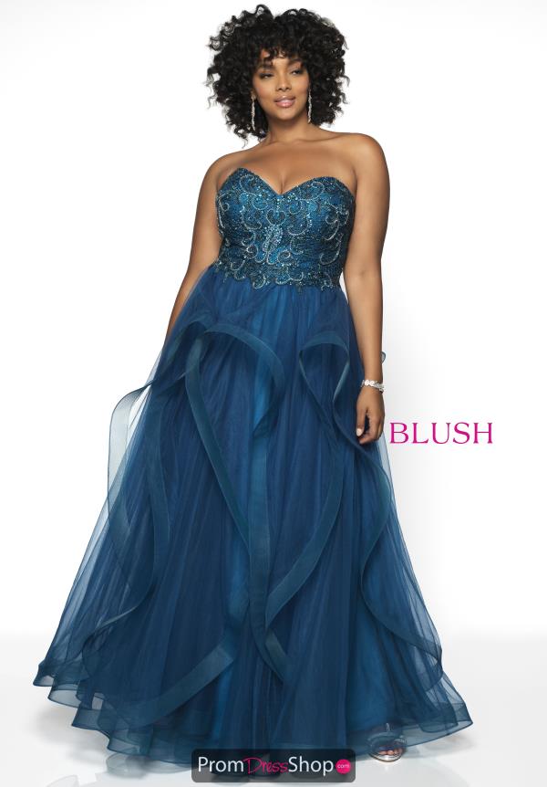 Blush Too Beaded Sweetheart Dress 5724W
