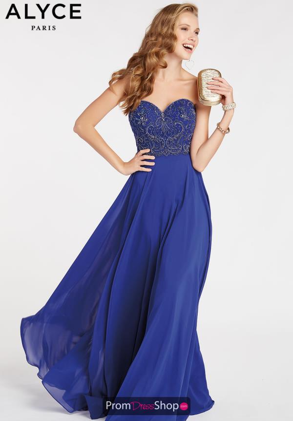 Alyce Paris Full Figured Beaded Dress 60352