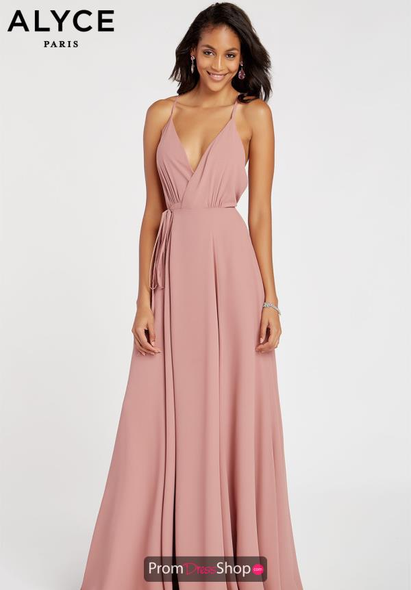 Alyce Paris Long A Line Dress 60456