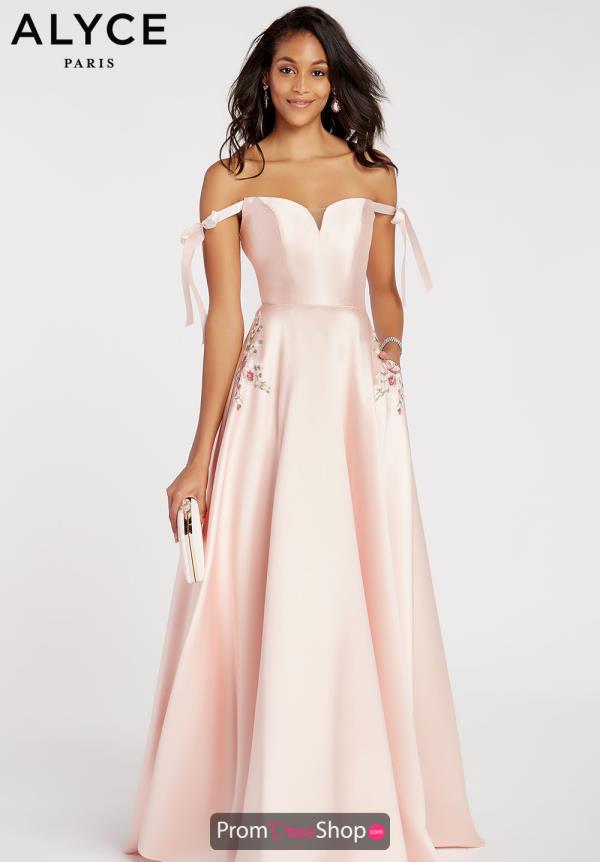 Alyce Paris Full Figured Long Dress 60499