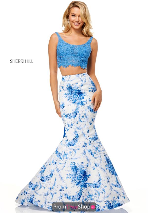 Sherri Hill Scoop Mermaid Dress 52622