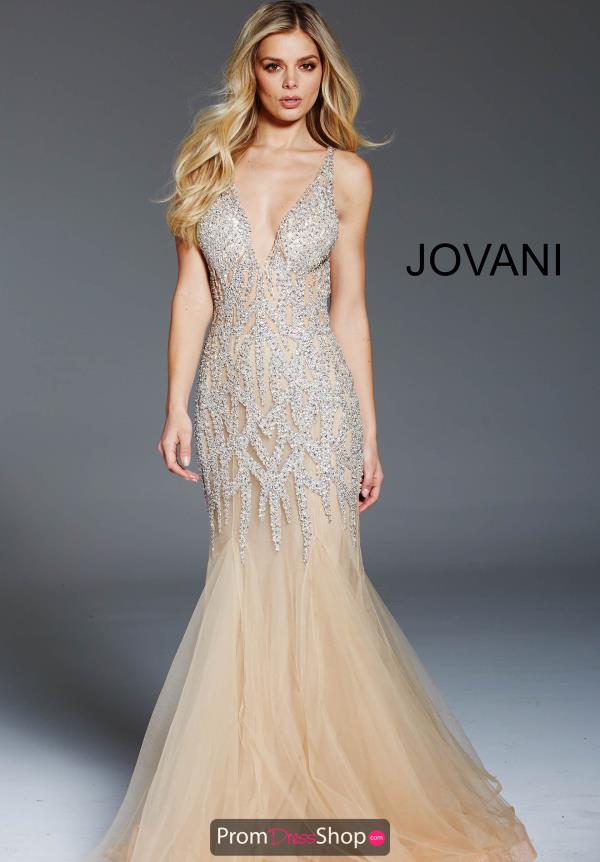 Jovani Embellished Mermaid Gown 59717