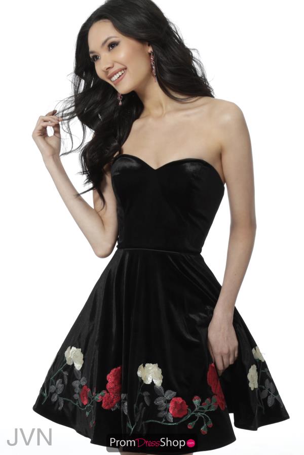 Velvet Strapless JVN by Jovani Dress JVN64496