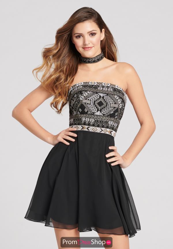 Strapless Ellie Wilde Dress EW21877S