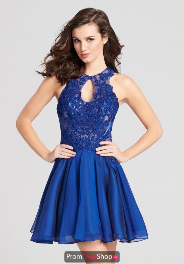 Sheer Lace Ellie Wilde Dress EW21880S