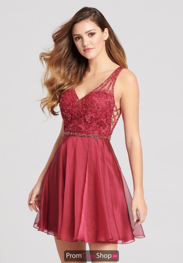 Strappy Sheer Ellie Wilde Dress EW21882S
