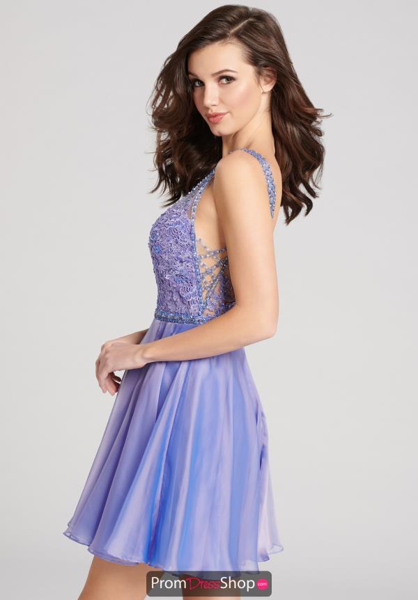 Strappy Sheer Ellie Wilde Dress EW21882S