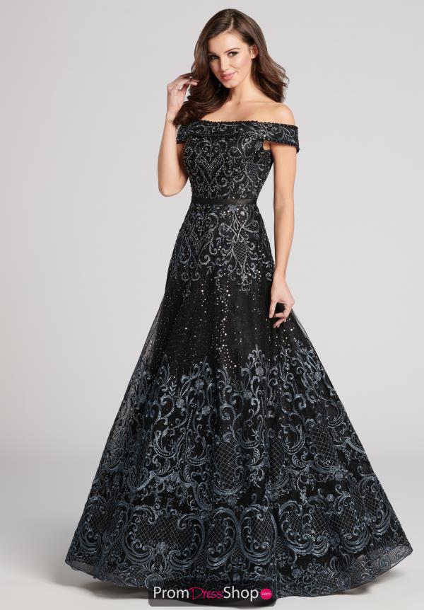 Ellie Wilde Applique Dress EW21825