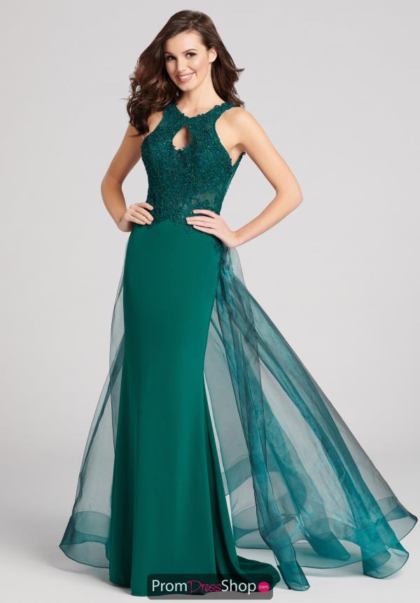 Ellie Wilde Fiited Cape Dress EW21854