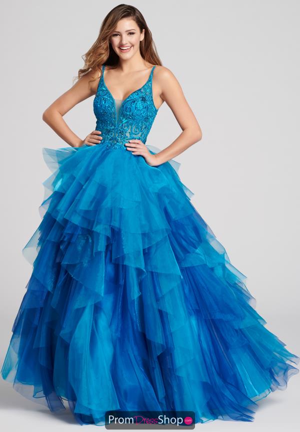 Ellie Wilde Ruffle Dress EW21855