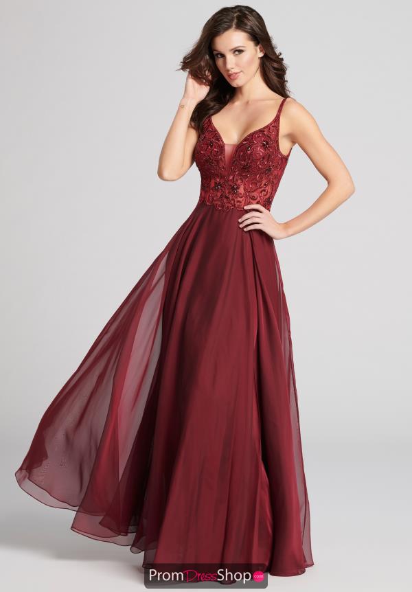 Ellie Wilde V-Cut Dress EW21856 |