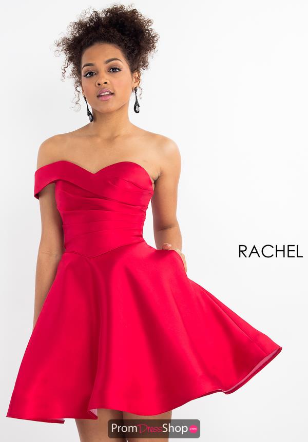 Rachel Allan Short A Line Dress L1201